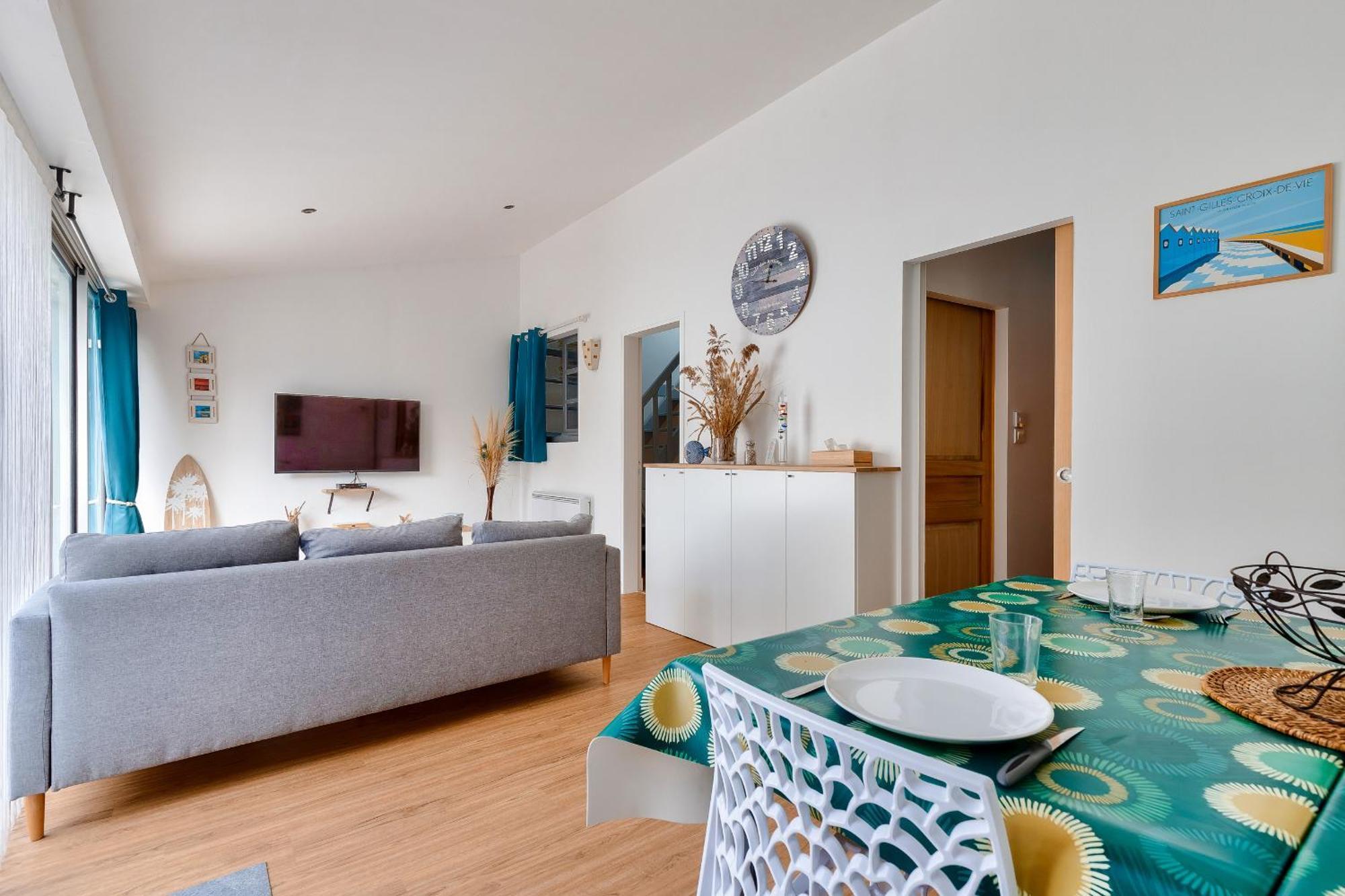 Entre Coeur De Ville Et Plage, Maison Pour 6 Saint-Gilles-Croix-de-Vie Zewnętrze zdjęcie